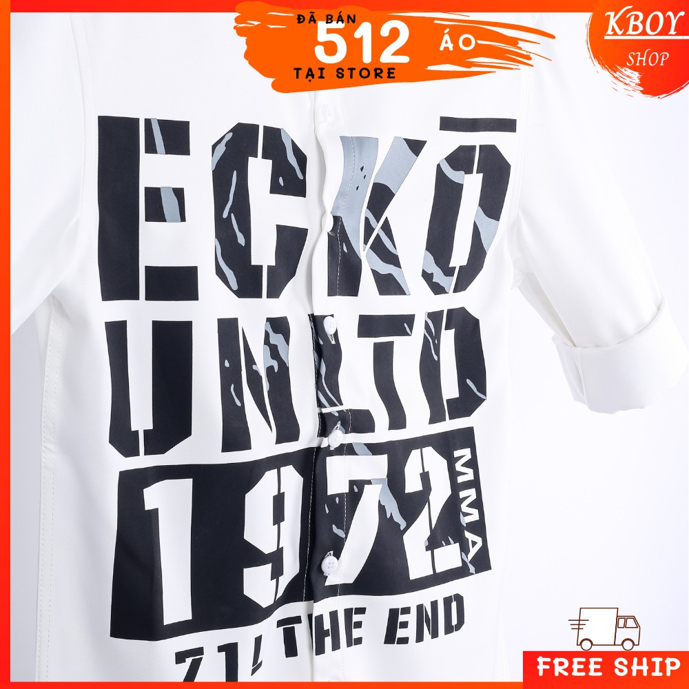 Áo sơ mi tay dài, Họa tiết Đọc lạ nổi bật, Không nhăn,xù, phai màu ,Hàng Quãng châu cao cấp ,Co giãn tối ưu - 2923 | BigBuy360 - bigbuy360.vn