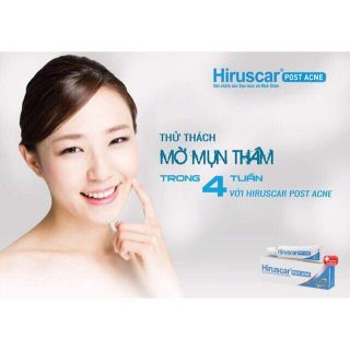 Gel chăm sóc sẹo mụn và mụn thâm Hiruscar Post Acne 5g