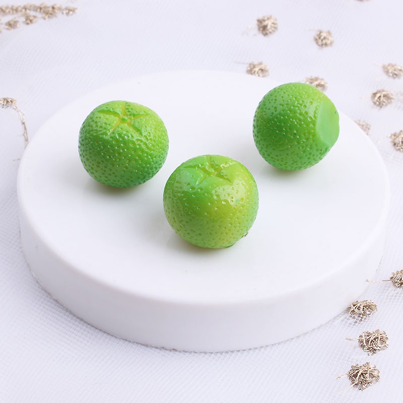 Phụ Kiện Trang Trí Điện Thoại Hình Trái Cam 3D Dễ Thương