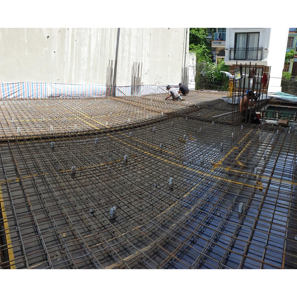 🔰🔰khuôn đúc con kê bê tông thép sàn lớp trên H10 - 12 viên/khuôn