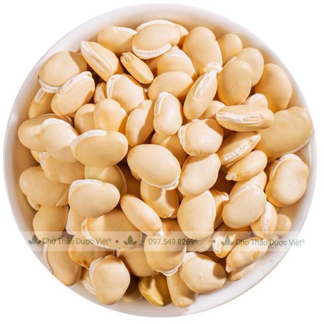 Bạch biển đậu 500g (Đậu ván trắng khô, sạch, đẹp) - Chợ Thảo Dược Việt