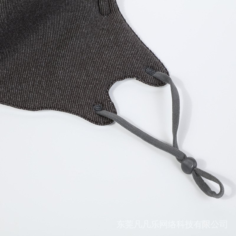 Khẩu Trang cotton 3 Lớp Chống Sương Mù Chống Bụi Thoáng Khí Có Thể Tái Sử Dụng H3UL