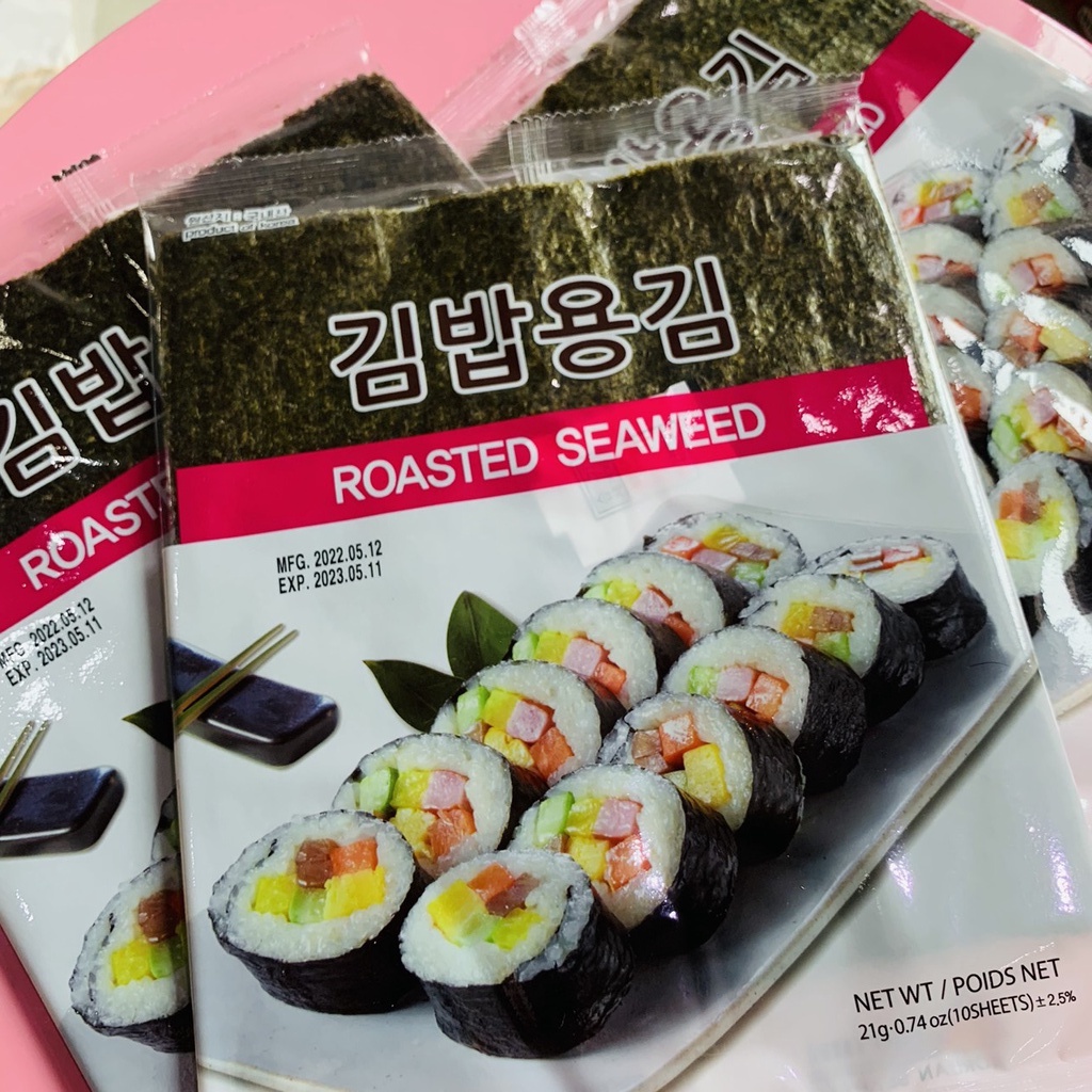 TẢO  CUỘN CƠM, Gimbap Hàn Quốc