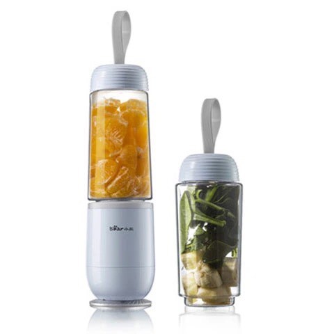 Bear LLJ-D04B1 350ml Máy ép trái cây điện cầm tay Máy xay sinh tố mini - Hàng Chính Hãng Bear