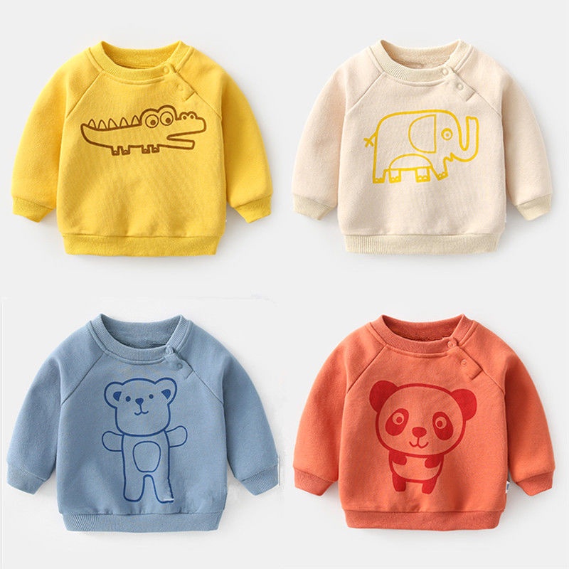 Áo Sweater chất liệu Cotton cao cấp thời trang mùa thu dành cho bé