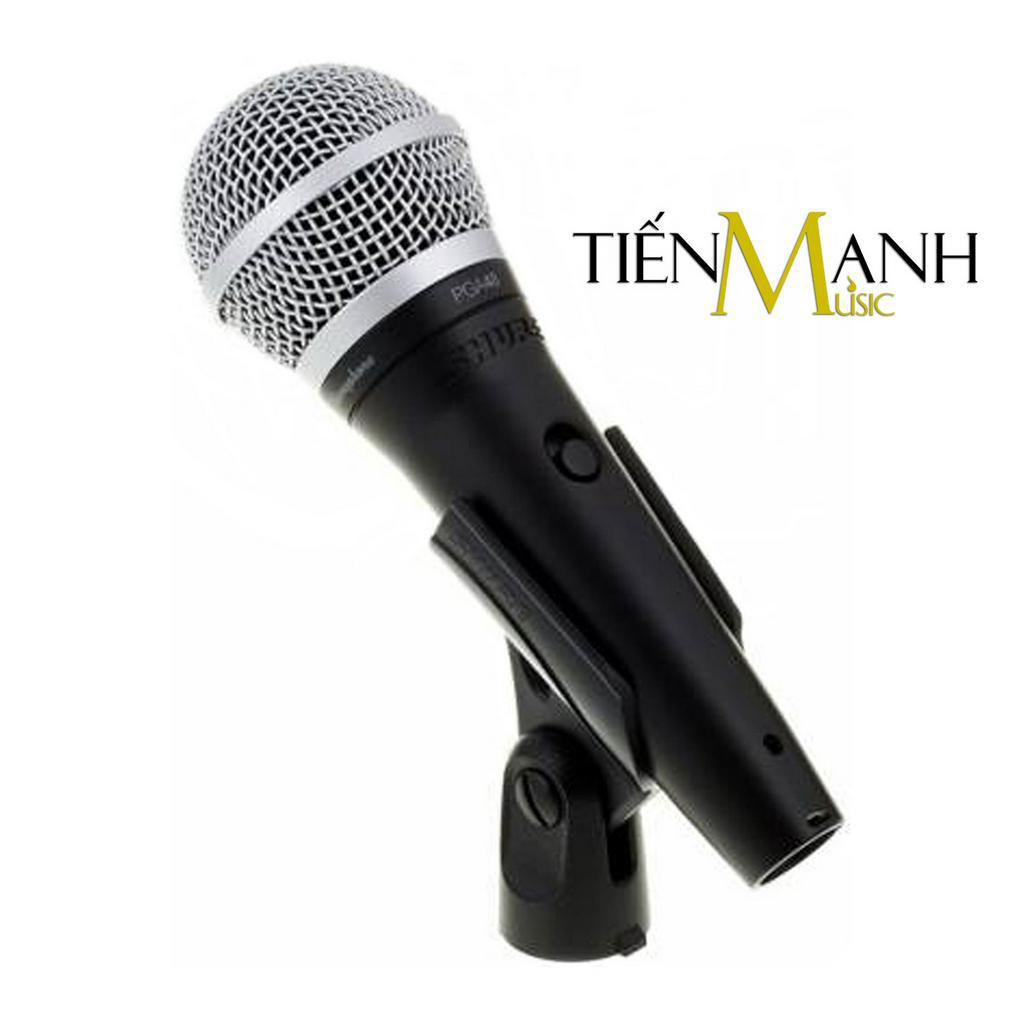 Mic Shure PGA48-QTR Có Dây Cầm Tay Vocal Microphone Karaoke PGA48QTR Micro PGA48