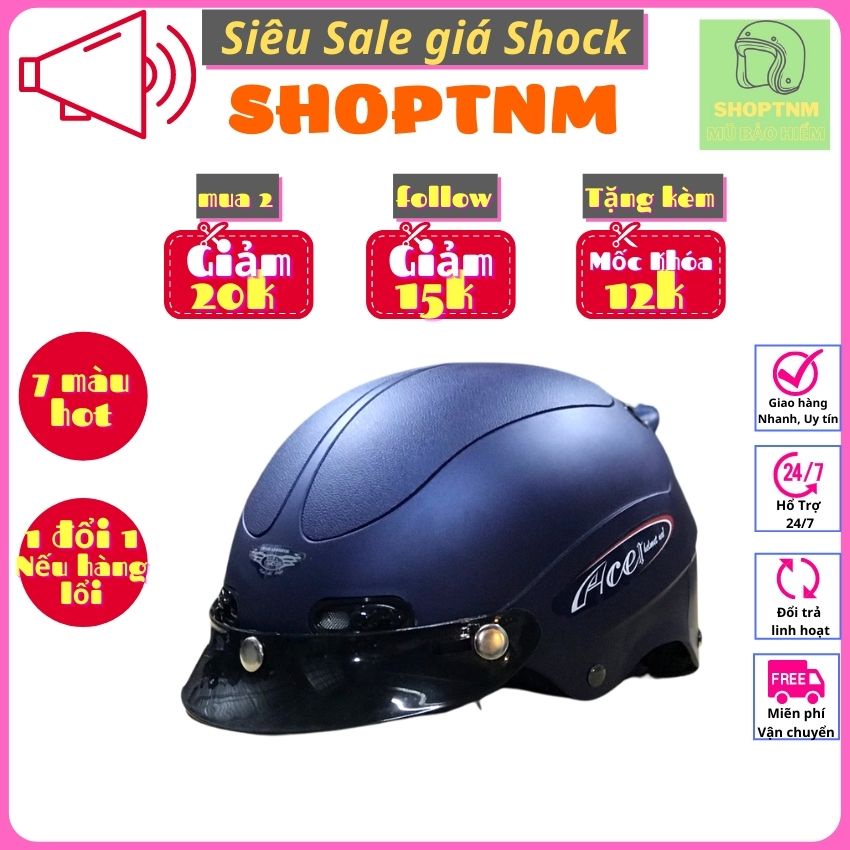 Mũ bảo hiểm 1/2 nữa đầu GRS 102 cao cấp, Nón bảo hiểm 1/2 nữa đầu chính hãng cao cấp nhiều màu, cho nam và nữ.