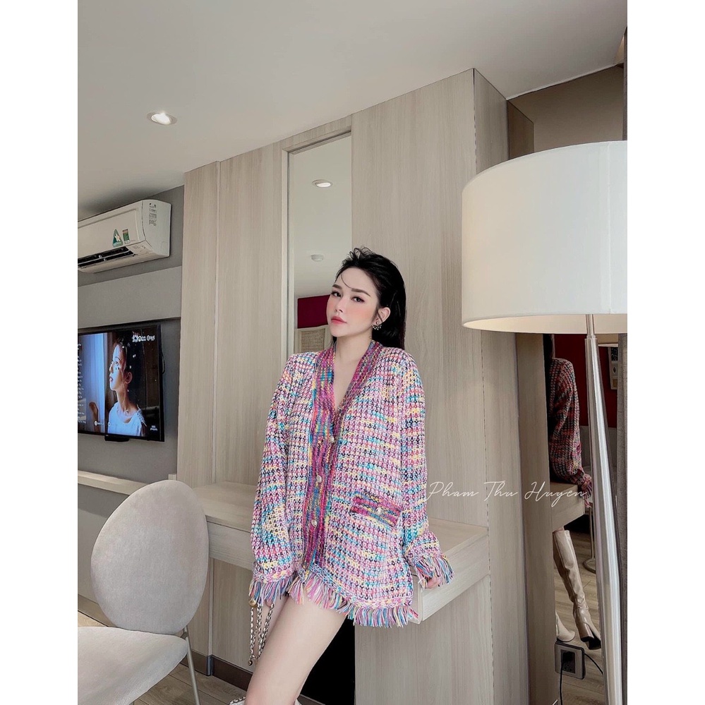 Cadigan loang màu neww 🎀 Hàng xịn loại 1, Style siêu cá tính