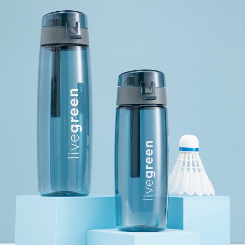 Bình đựng nước KITA ACTIVE 500 700ml, thể thao, gym, học sinh, nắp bật tiện lợi - Giao màu ngẫu nhiên