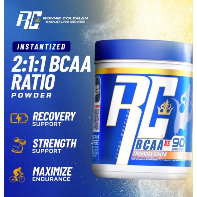 Bcaa Chống Dị Hóa Cơ Ronnie Coleman Bcaa XS Hỗ Trợ Phục Hồi Cơ Bắp (30 lần dùng )