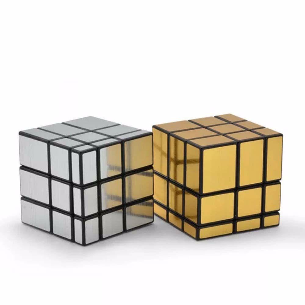 LILYES Đồ Chơi Khối Rubik Tráng Gương Kim Loại Giáo Dục Cho Bé