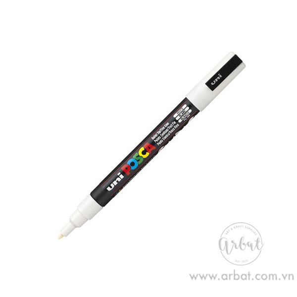 [ARBAT] Bút marker đa dụng Uniball Posca PC-3M - Ngòi 0.9mm