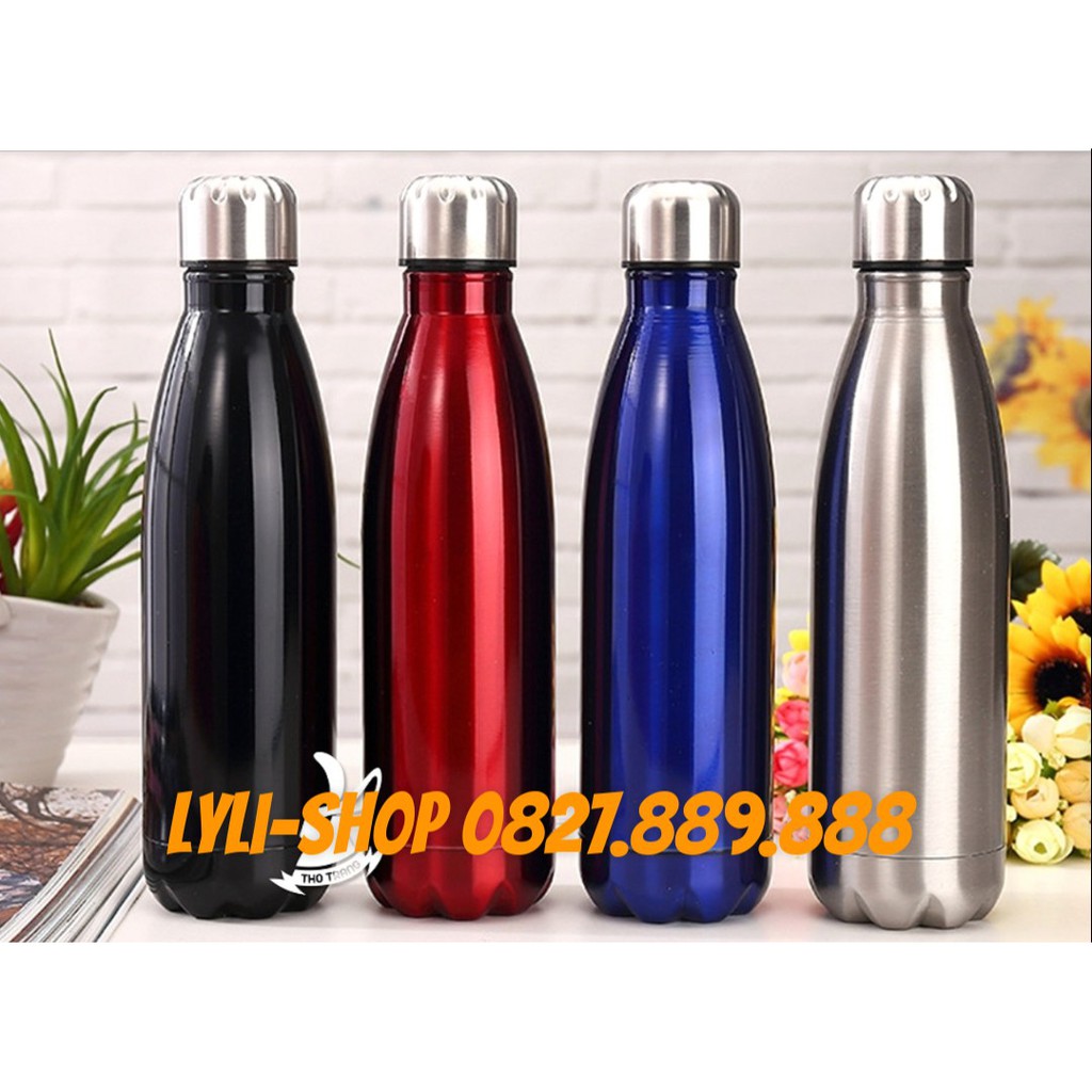 Bình Giữ Nhiệt LUNA Cao Cấp Đủ Màu 500 ml Inox Giá Sỉ - Nhận In Logo Làm Quà Tặng