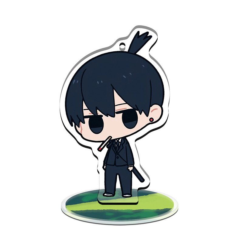 Standee mini Chainsaw man Thợ săn quỷ tượng acrylic anime mica chibi mô hình trang trí