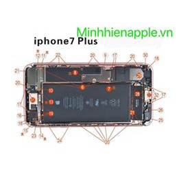 Bộ nẹp sắt trên main iphone 5 6 6s 7 7plus 8 8plus X