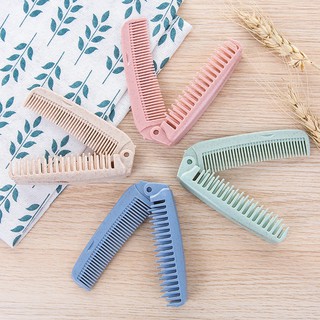 Lược Gập Lúa Mạch Mini Bỏ Túi Tiện Lợi #C502