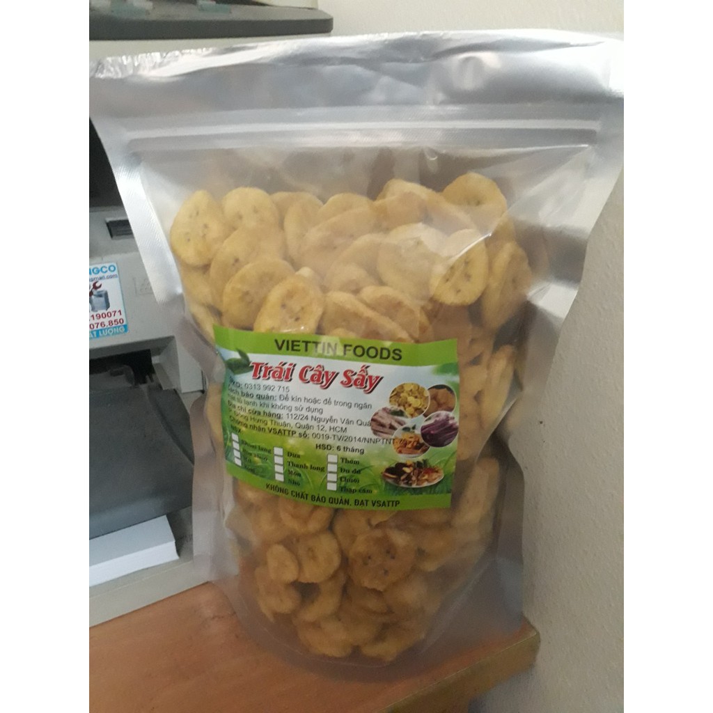 500gram Chuối sấy hàng xuất khẩu