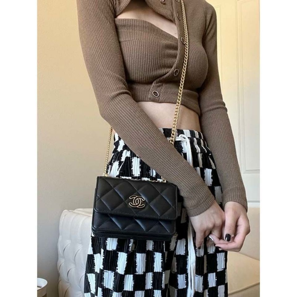 Áo Dài Tay Skinny!F &amp; X Cẩn Thận Áo Dệt Kim Ngắn Không Dây Dáng Ôm Gợi Cảm Phong Cách Mới 2022 Một Lần Desire Trần Nhà Cho Nữ