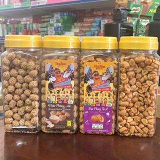 Hũ Đậu Phộng Tân Tân Tỏi Ớt 275g/Đậu phộng Mè 240g Mới