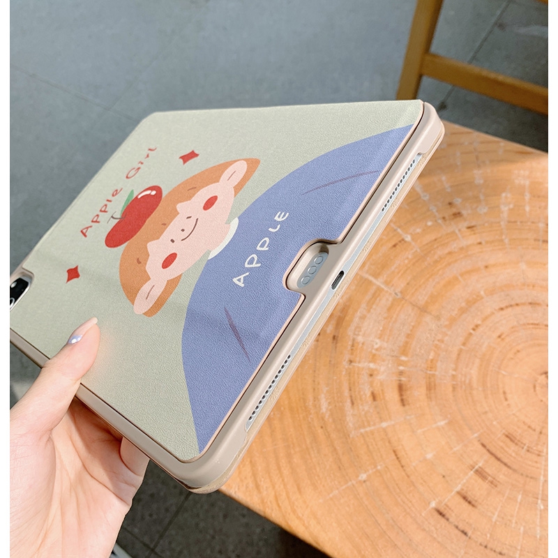 Bao da máy tính bảng nắp gập PU dễ thương cho Apple iPad 2017 2018 9.7 2019 10.2 iPad Pro 2020 11 10.5 Mini 4 5 7.9 | BigBuy360 - bigbuy360.vn