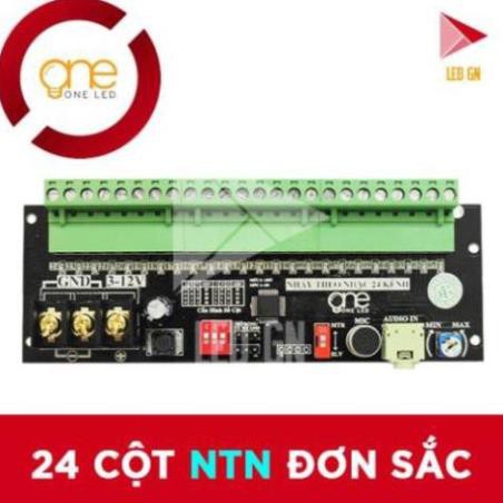 Mạch 24 Cột Nháy Theo Nhạc Đơn Sắc - Chính Hãng OneLED