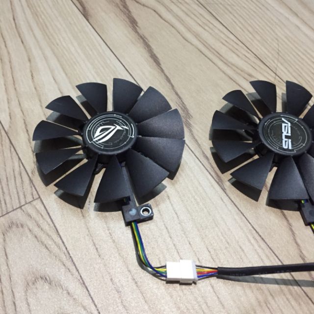 Một cái Asus Strix 3 fan cho Rx480 Rx580 Gtx 1060 1070 1080 1080ti