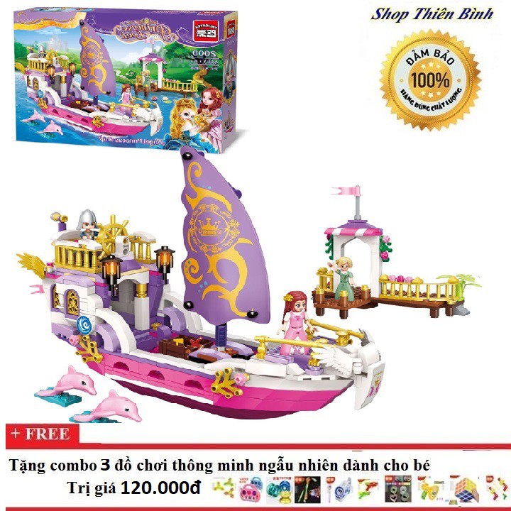 Lego xếp hình du thuyền công chúa