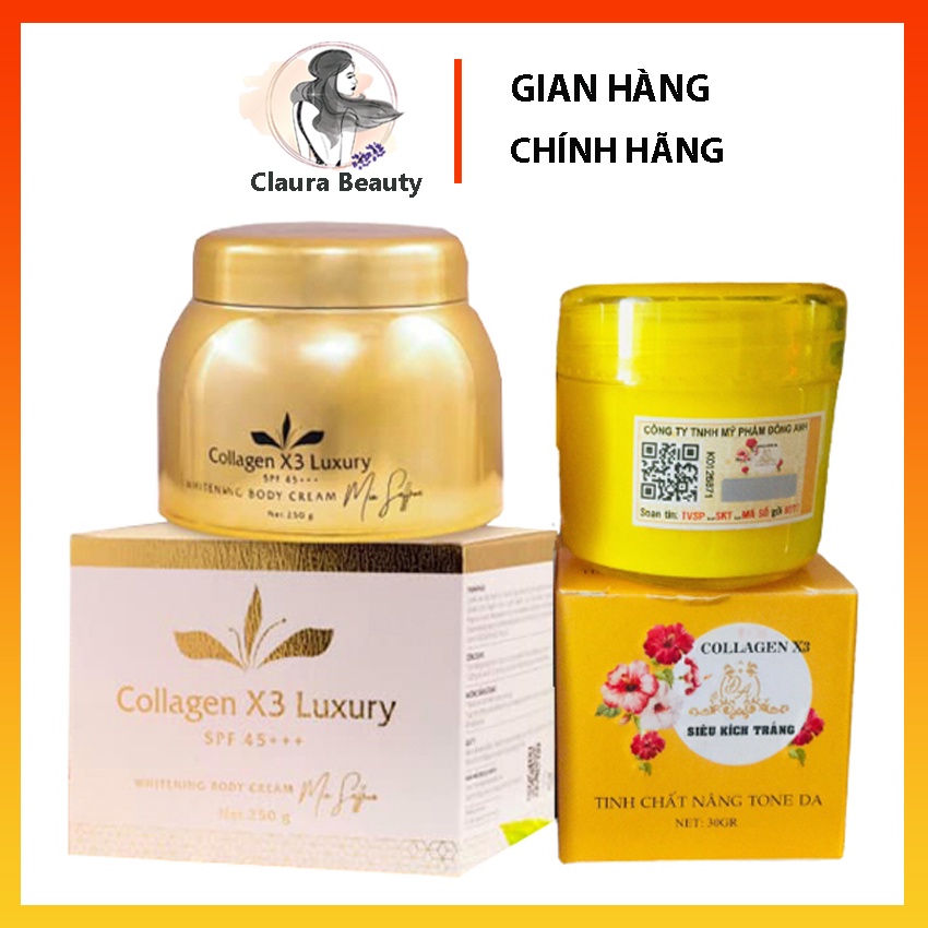Body Collagen x3 Luxury chính hãng Claura Beauty