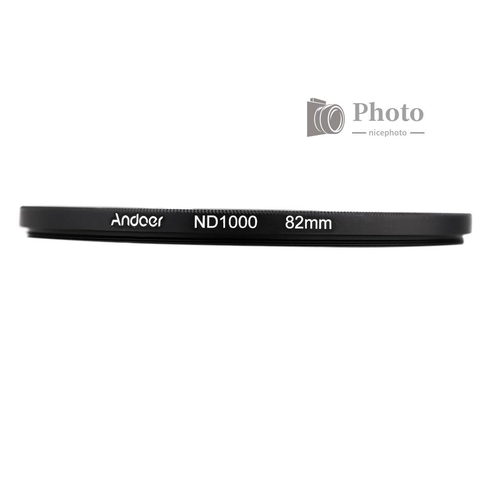 Andoer 82mm ND1000 10 Stop Fader Neutral Density Filter for   DSLR Camera