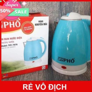 ẤM ĐUN NƯỚC 1,8L CAFE PHỐ TVT-7979