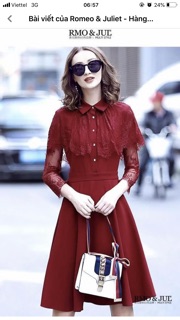 Đầm romeo auth size s