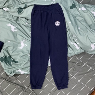   Free Ship  QUẦN LEN TĂM ống rộng NỮ MÀU NAVI VIỀN SỌC TRƠN CÓ TÚI 