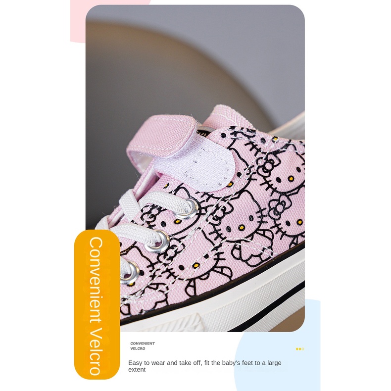 Giày Thể Thao Canvas Phối Lưới Thoáng Khí Thời Trang Mùa Hè Dành Cho Bé Gái 2022