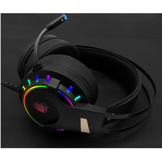 Tai nghe Game thủ K3 chụp tai gaming LED RGB Âm thanh 7.1 USB
