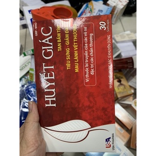 Huyết giác giảm sưng tan bầm tím
