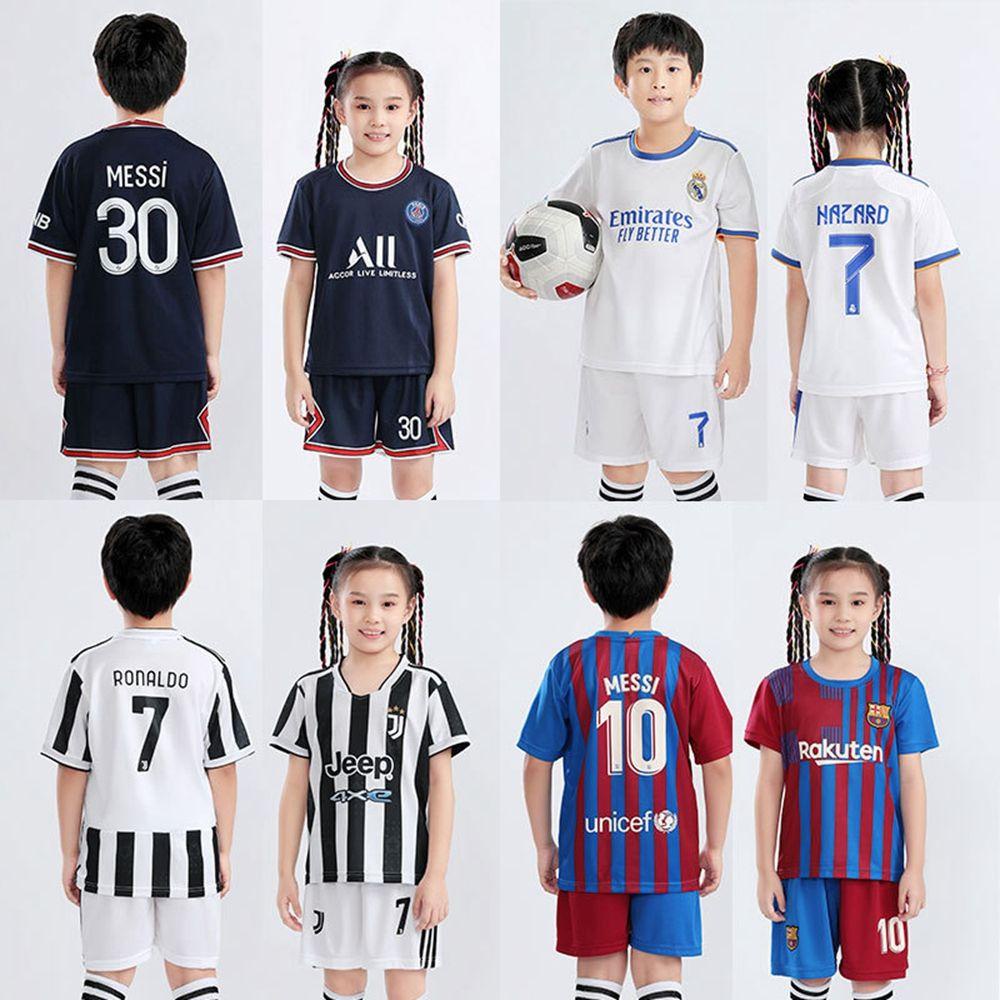 Bộ Đồ Đá Banh Gồm Áo Ba Lỗ In Chữ + Quần Vải Cotton Thời Trang Cho Bé Trai Và Gái