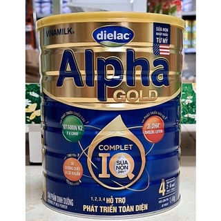 [HÀNG CHÍNH HÃNG] Sữa bột Dielac Alpha Gold 4 1400g