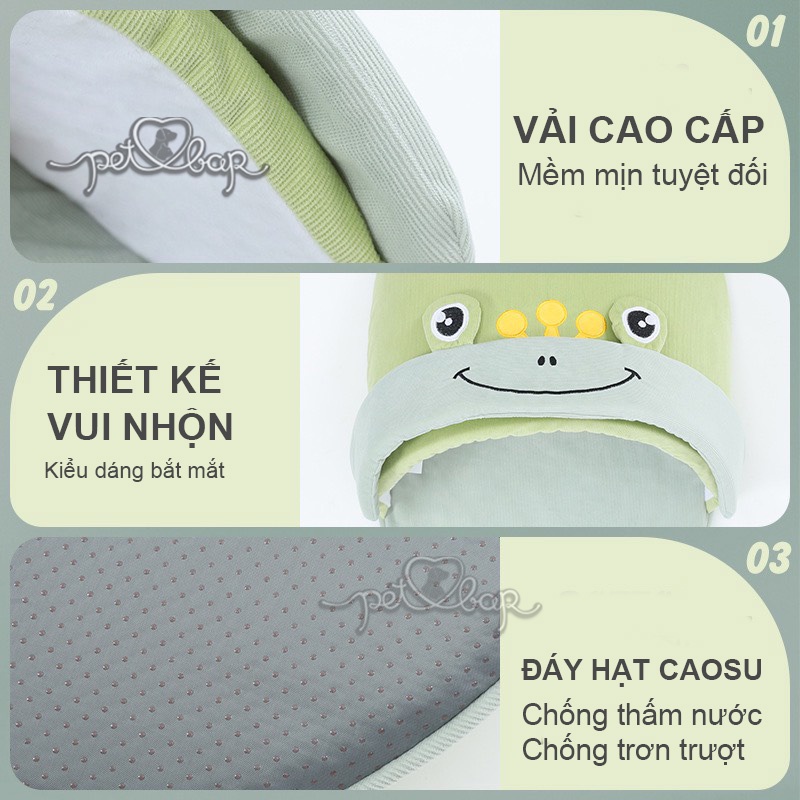 Nhà đệm cho thú cưng Elite thiết kế thông minh có thể điều chỉnh đóng mở lối vào