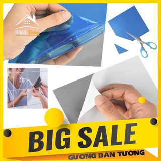 [RẺ VÔ ĐỊCH] Gương dán tường kích thước 30x30cm Trang Trí Phù Hợp Mọi Không Gian