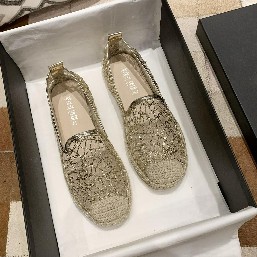 Giày búp bê đế bằng đơn giản thời trang cho nữ