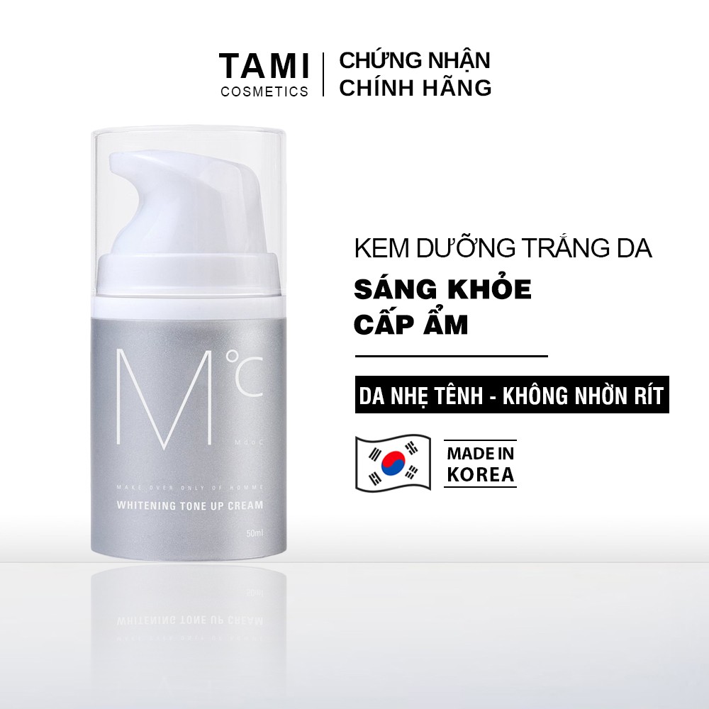 Kem dưỡng trắng da MdoC Whitening Tone Up Cream dành cho nam giới 50ml MKD02