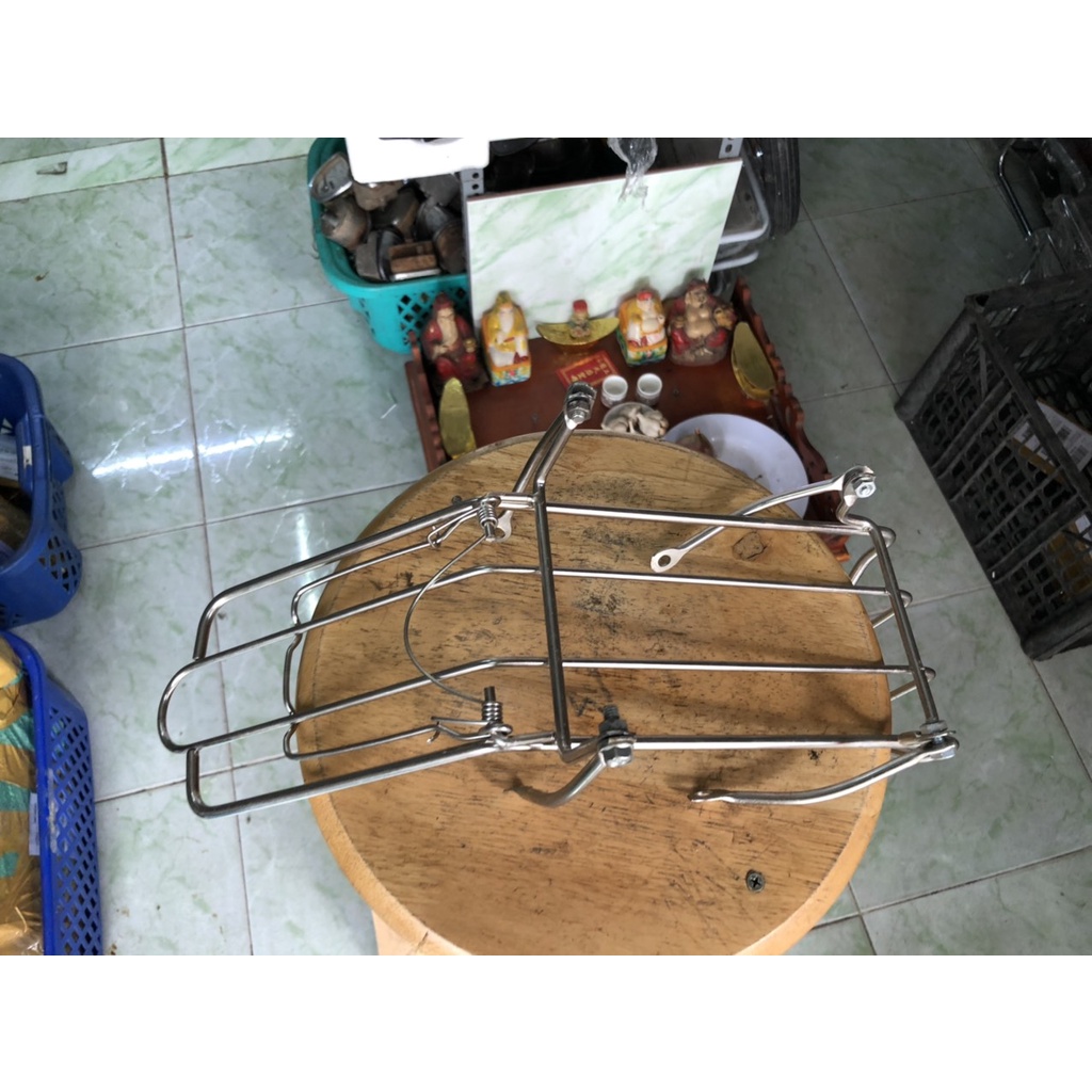 Baga giữa cho anh em dọn xe Chaly bằng sắt xe sáng rất đẹp