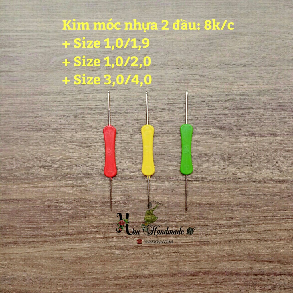 Kim móc nhựa 2 đầu