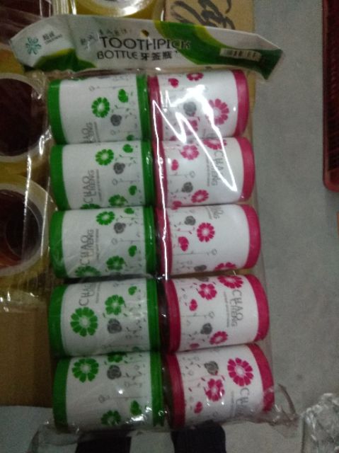 10 lọ tăm đẹp ( 1 lốc)