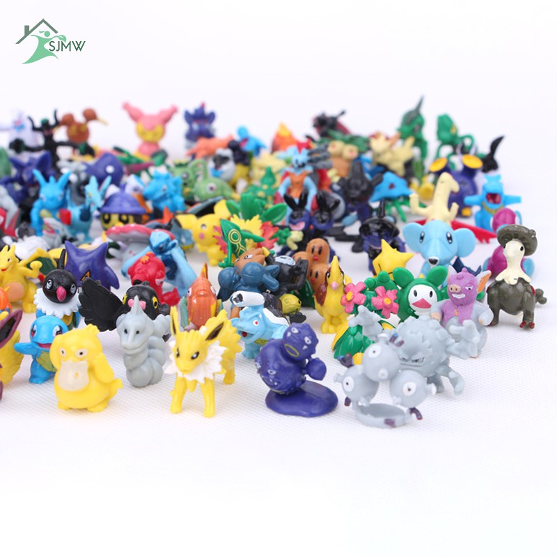 Set 144 Tượng Pokemon Đồ Chơi Trang Trí