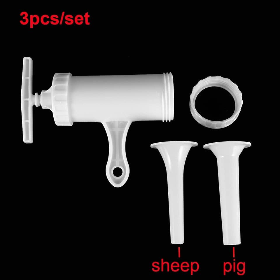 Dụng cụ làm xúc xích, lạp xưởng bằng tay 2 đầu tiện lợi. Dụng cụ làm lòng lợn tại nhà đơn giản.