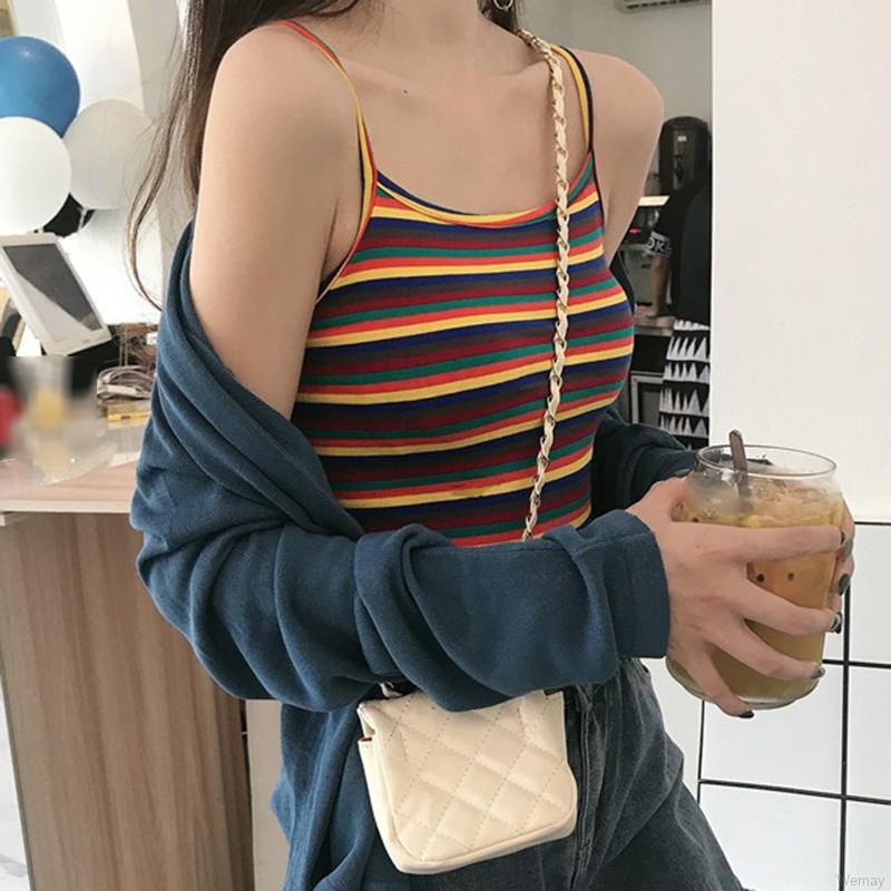 Áo Body 2 Dây Sọc Tuyết's House