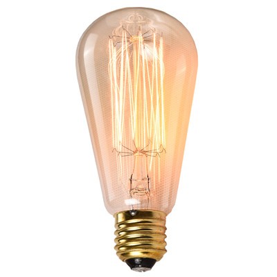 Bóng đèn sợi đốt Retro vonfram 60W Watt Edison bóng đèn E27 vít công nghiệp quán bar quán cà phê trang trí bóng đèn