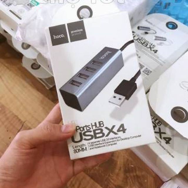 Hub Usb 4 cổng USB Hoco HB1 Chính Hãng