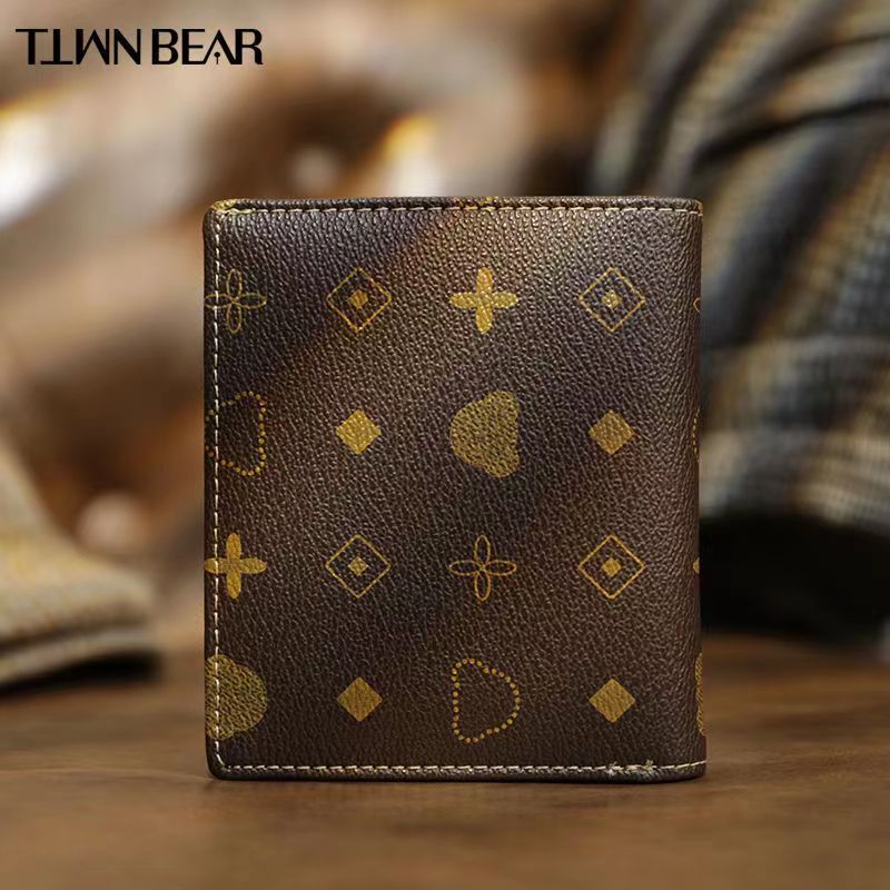 TTWNBEAR Ví Nữ Gấp Gọn Hình Gấu Đáng Yêu Giá Đỡ